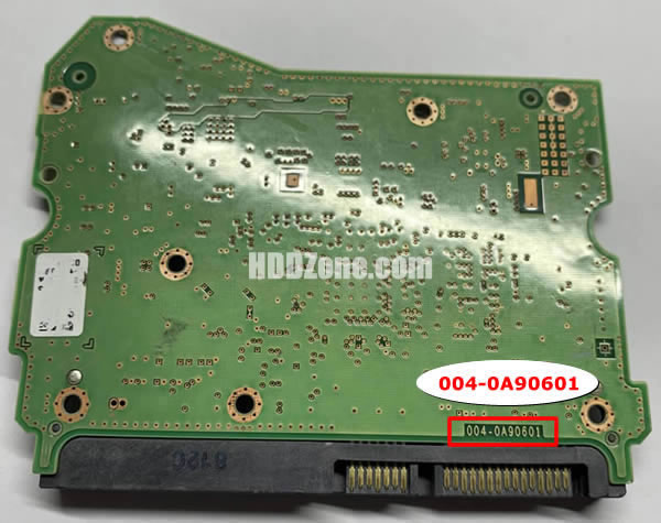 004-0A90601 WD Placa Lógica Electrónica del Disco Duro