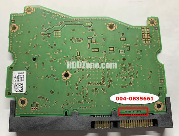 004-0B35661 WD Placa Lógica Electrónica del Disco Duro