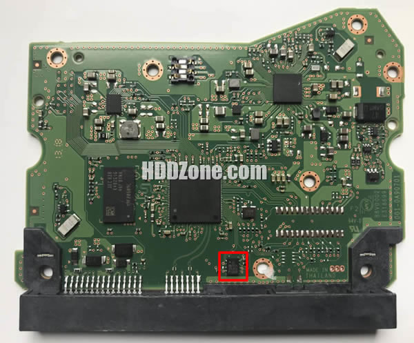 006-0A90701 WD Placa Lógica Electrónica del Disco Duro