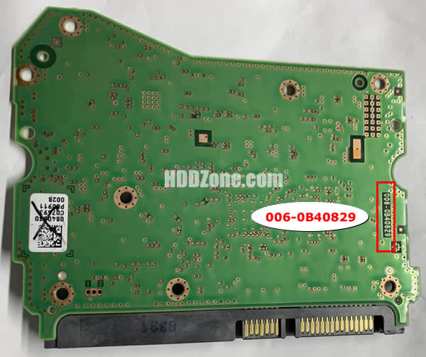 006-0B40829 WD Placa Lógica Electrónica del Disco Duro