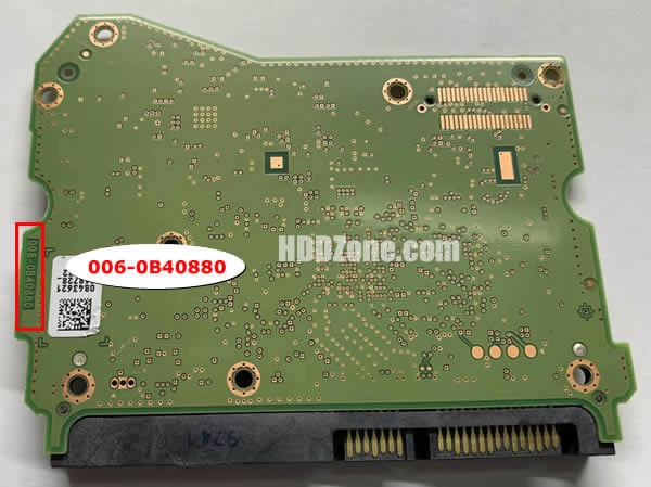 006-0B40880 WD Placa Lógica Electrónica del Disco Duro