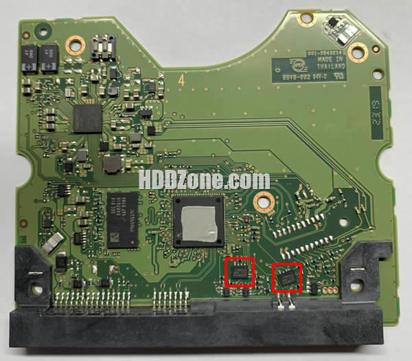 006-0B43214 WD Placa Lógica Electrónica del Disco Duro