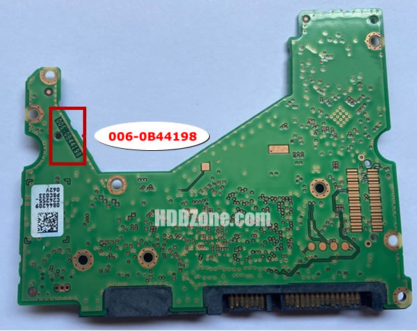 006-0B44198 WD Placa Lógica Electrónica del Disco Duro