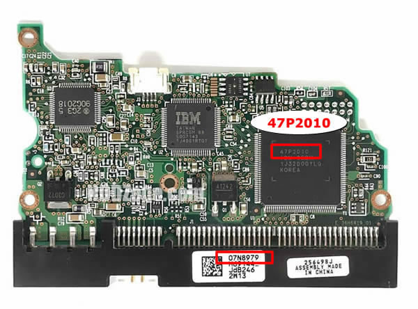 07N8979 Hitachi Placa Lógica Electrónica del Disco Duro