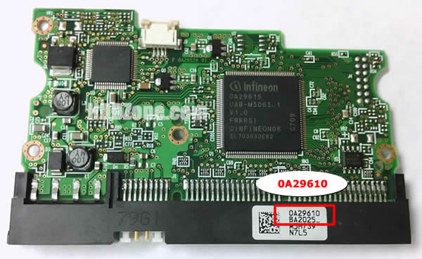 0A29610 Hitachi Placa Lógica Electrónica del Disco Duro