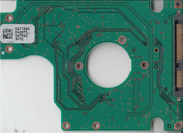 0A71284 Hitachi Placa Lógica Electrónica del Disco Duro