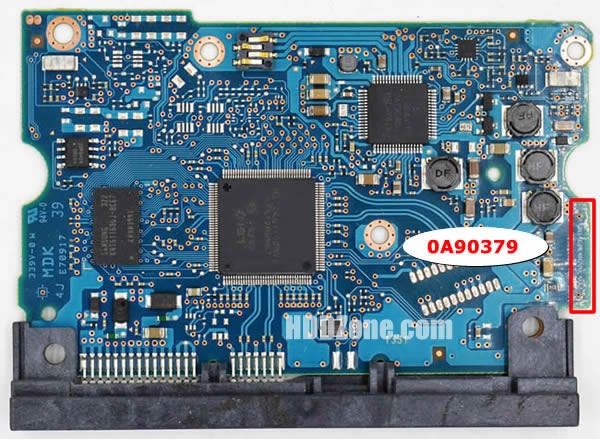 0A90379 Hitachi Placa Lógica Electrónica del Disco Duro