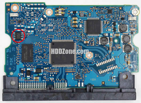 0A90379 Hitachi Placa Lógica Electrónica del Disco Duro