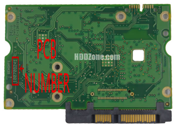 100708241 Seagate Placa Lógica Electrónica del Disco Duro