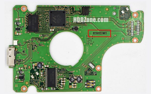 100725482 Seagate Placa Lógica Electrónica del Disco Duro