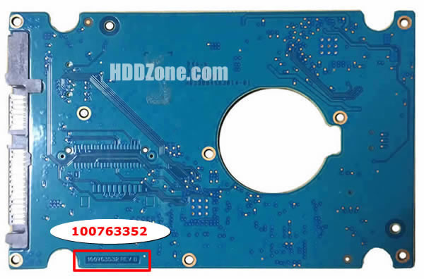 100763532 Seagate Placa Lógica Electrónica del Disco Duro