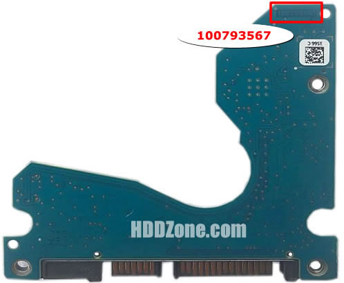 100793567 Seagate Placa Lógica Electrónica del Disco Duro