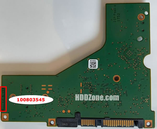 100803545 Seagate Placa Lógica Electrónica del Disco Duro