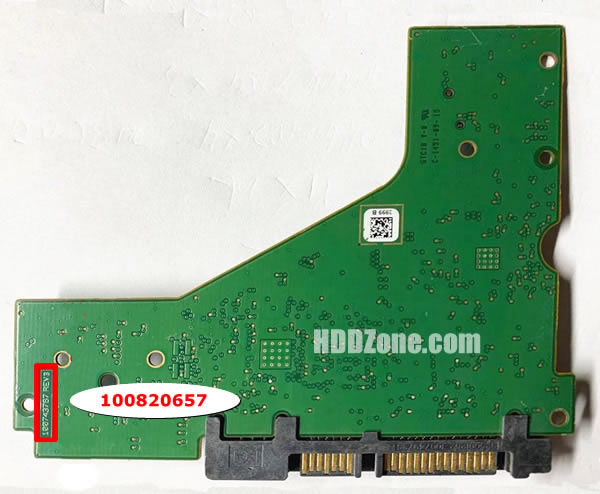 100820657 Seagate Placa Lógica Electrónica del Disco Duro