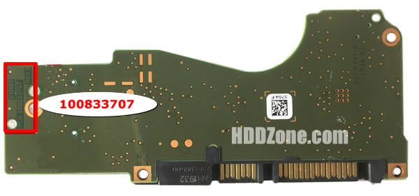 100833707 Seagate Placa Lógica Electrónica del Disco Duro