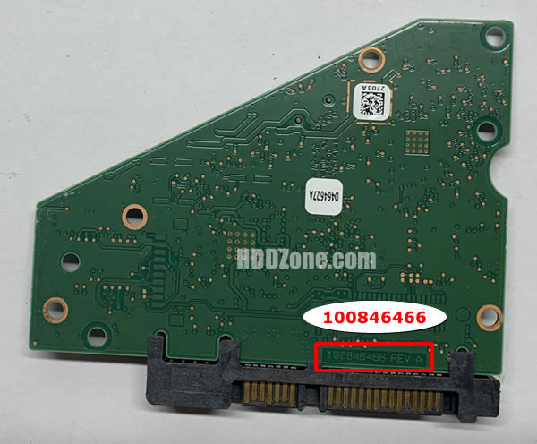100846466 Seagate Placa Lógica Electrónica del Disco Duro