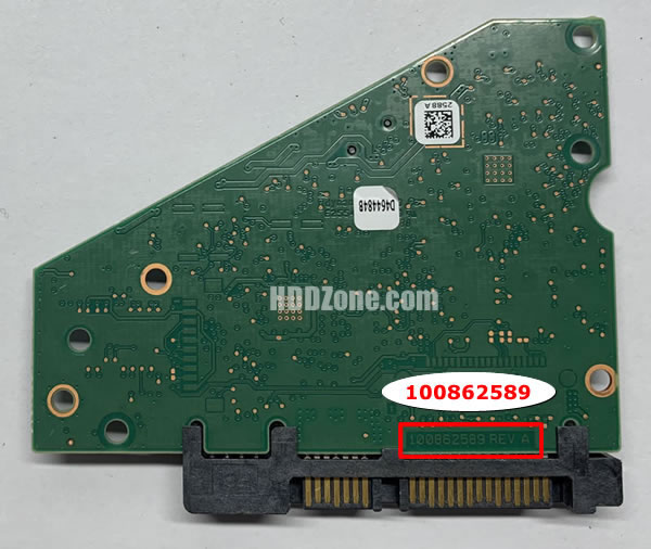 100862589 Seagate Placa Lógica Electrónica del Disco Duro