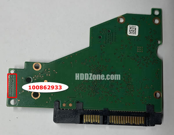 100862933 Seagate Placa Lógica Electrónica del Disco Duro