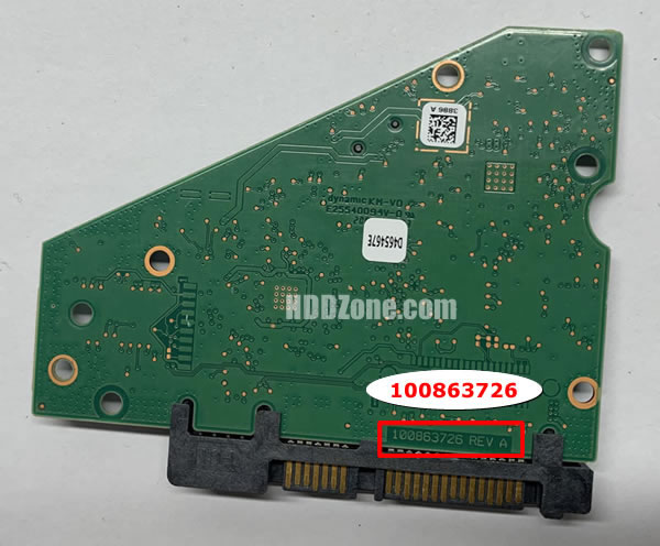 100863726 Seagate Placa Lógica Electrónica del Disco Duro