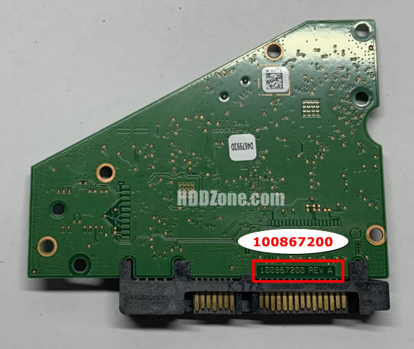 100867200 Seagate Placa Lógica Electrónica del Disco Duro