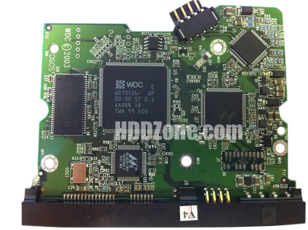 2060-001267-001 WD Placa Lógica Electrónica del Disco Duro