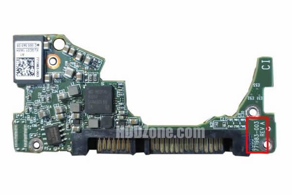 2060-771983-003 WD Placa Lógica Electrónica del Disco Duro