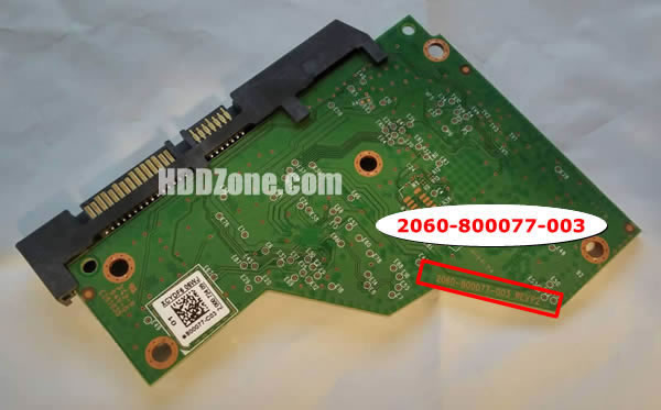 2060-800077-003 WD Placa Lógica Electrónica del Disco Duro