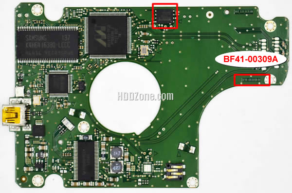 BF41-00309A Samsung Placa Lógica Electrónica del Disco Duro