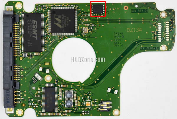 BF41-00320A Samsung Placa Lógica Electrónica del Disco Duro