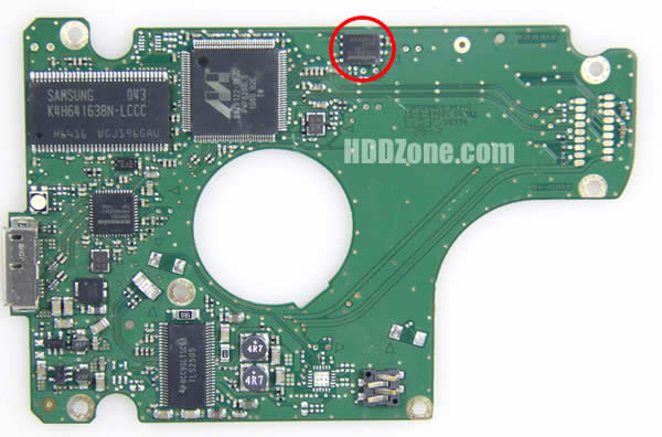 BF41-00338A Samsung Placa Lógica Electrónica del Disco Duro