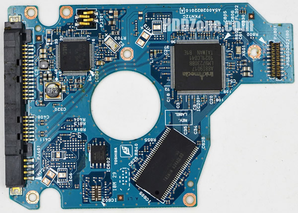 G002822A Toshiba Placa Lógica Electrónica del Disco Duro