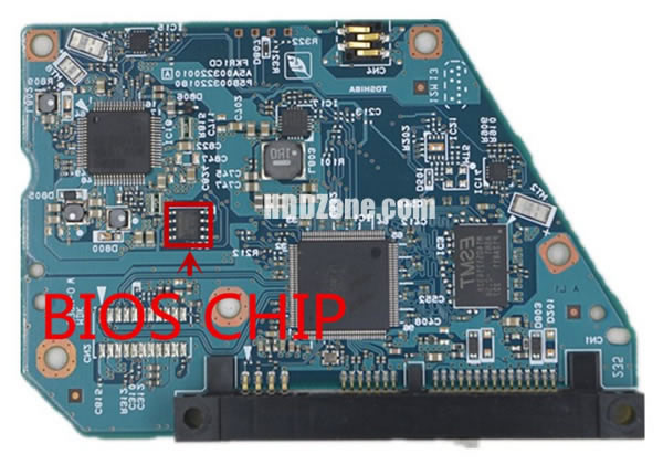 G003222A Toshiba Placa Lógica Electrónica del Disco Duro