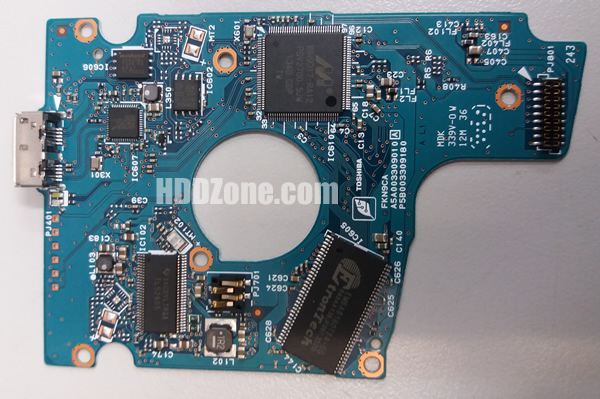 G003309A Toshiba Placa Lógica Electrónica del Disco Duro