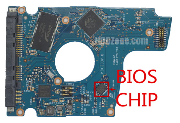 S40097 Toshiba Placa Lógica Electrónica del Disco Duro